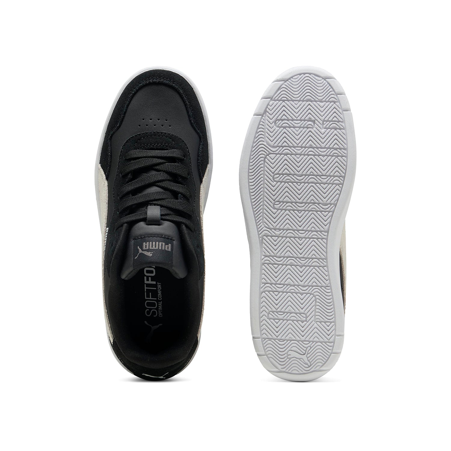Zapatillas Puma Mujer Court Lally Skye Suede Negro