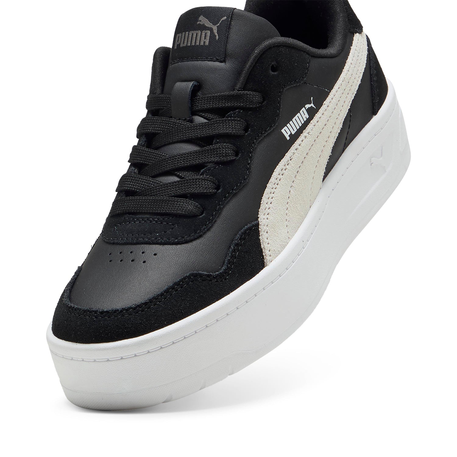 Zapatillas Puma Mujer Court Lally Skye Suede Negro