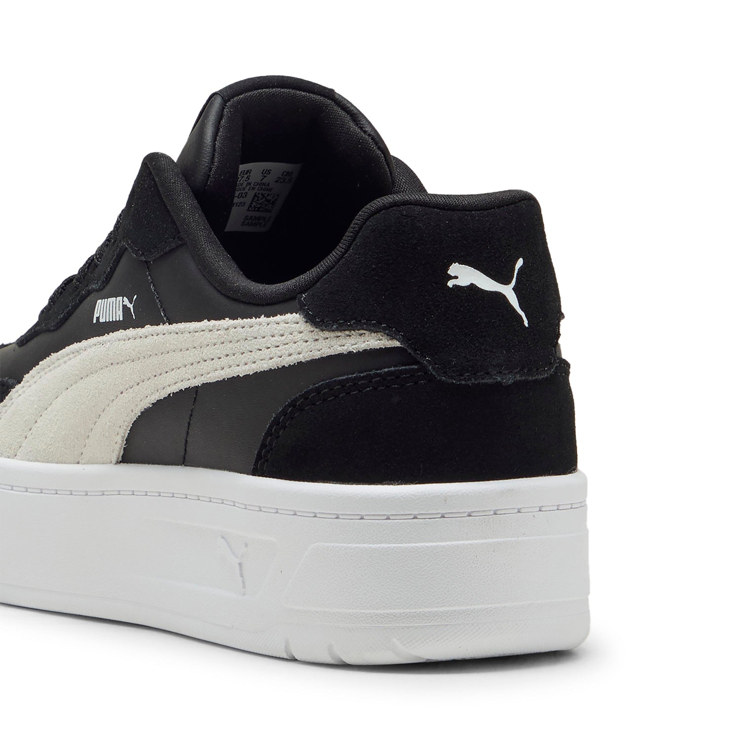 Zapatillas Puma Mujer Court Lally Skye Suede Negro