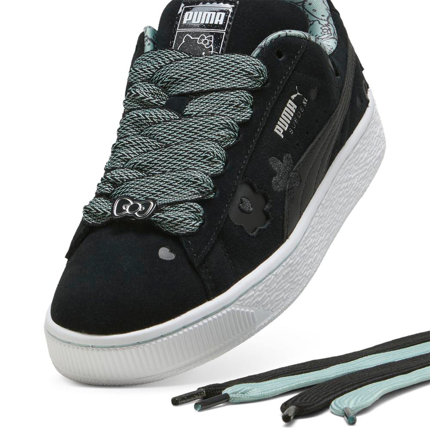 Zapatillas Urbano Mujer Puma Suede Xl Hello Kitty