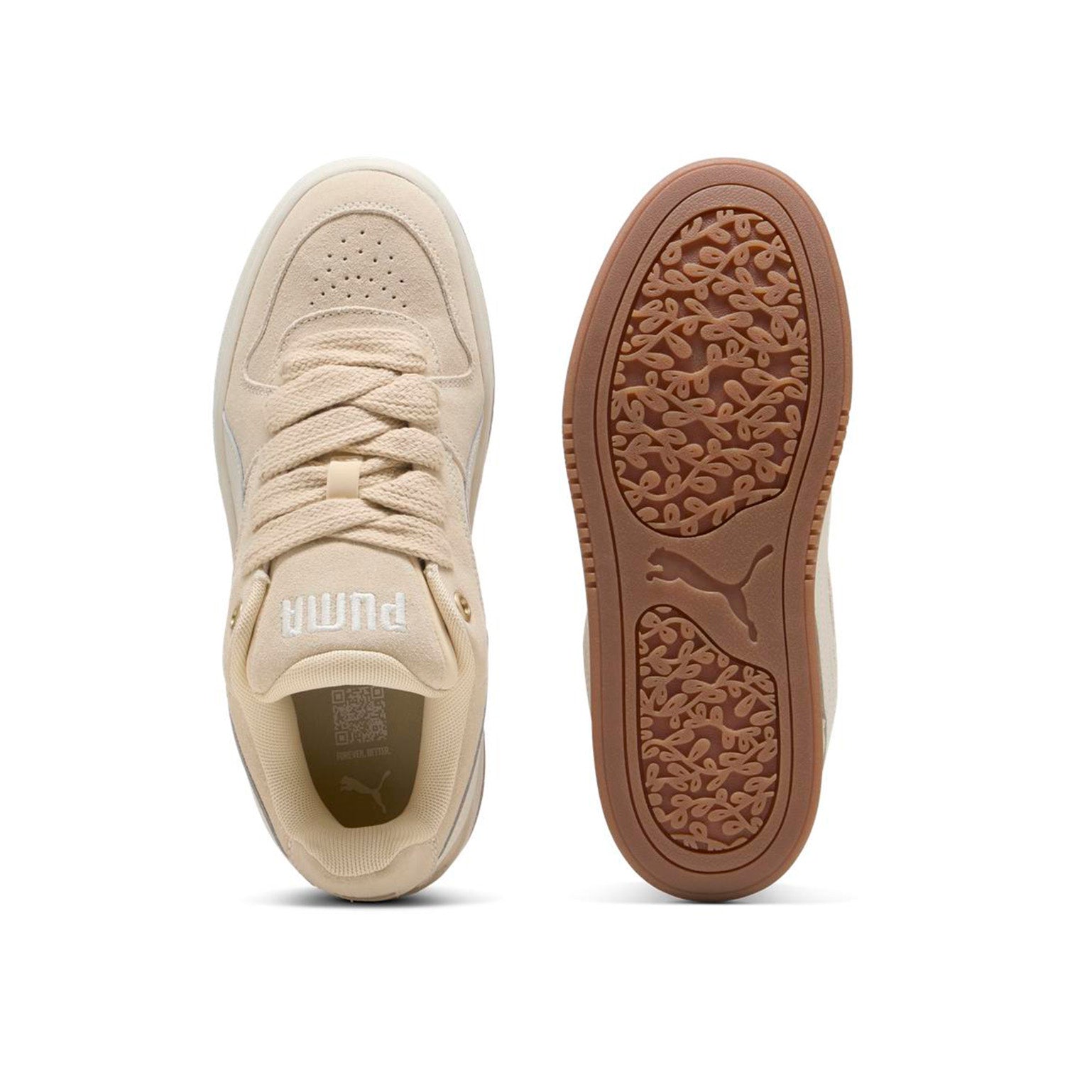 Zapatillas Puma Mujer Park Luna Crema