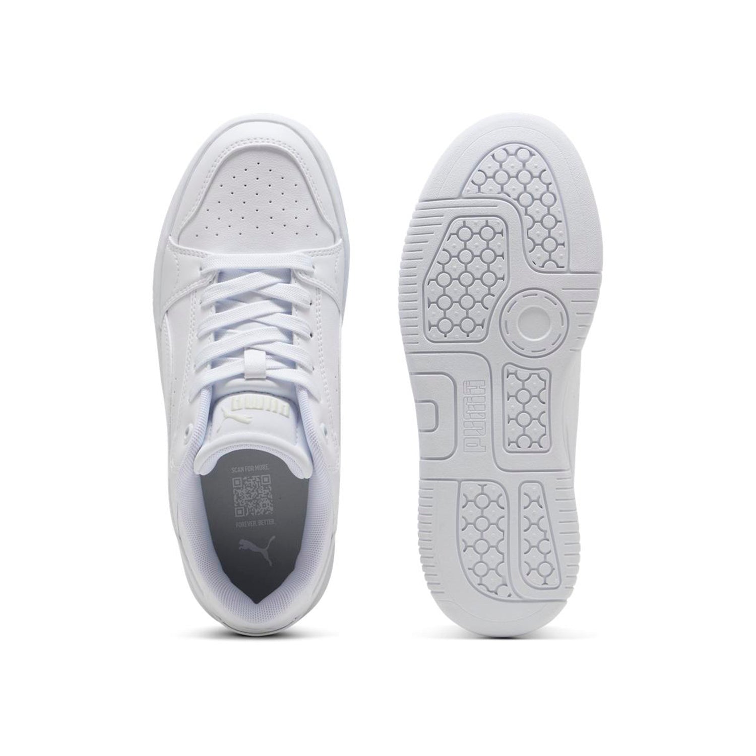 Zapatillas Puma Mujer Rebound Femme Low Blanco