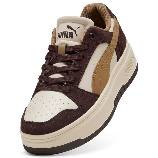 Zapatillas Puma Mujer Rebound Femme Low Suede Marron