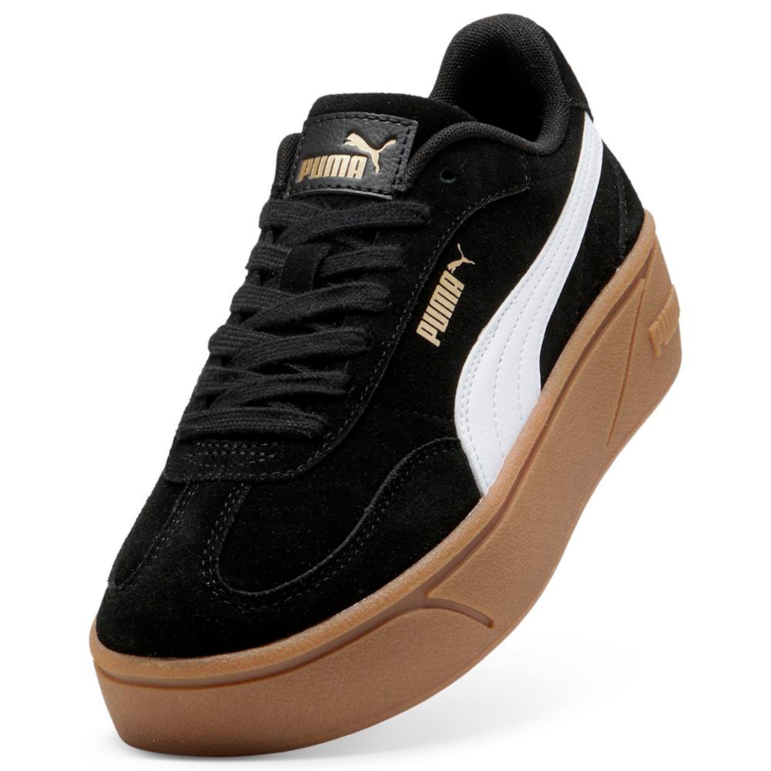 Zapatillas Puma Mujer Club II Era Platform SD Negro