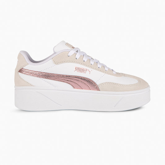 Zapatillas Urbano Mujer Puma Club Ii Era Platform Metallic