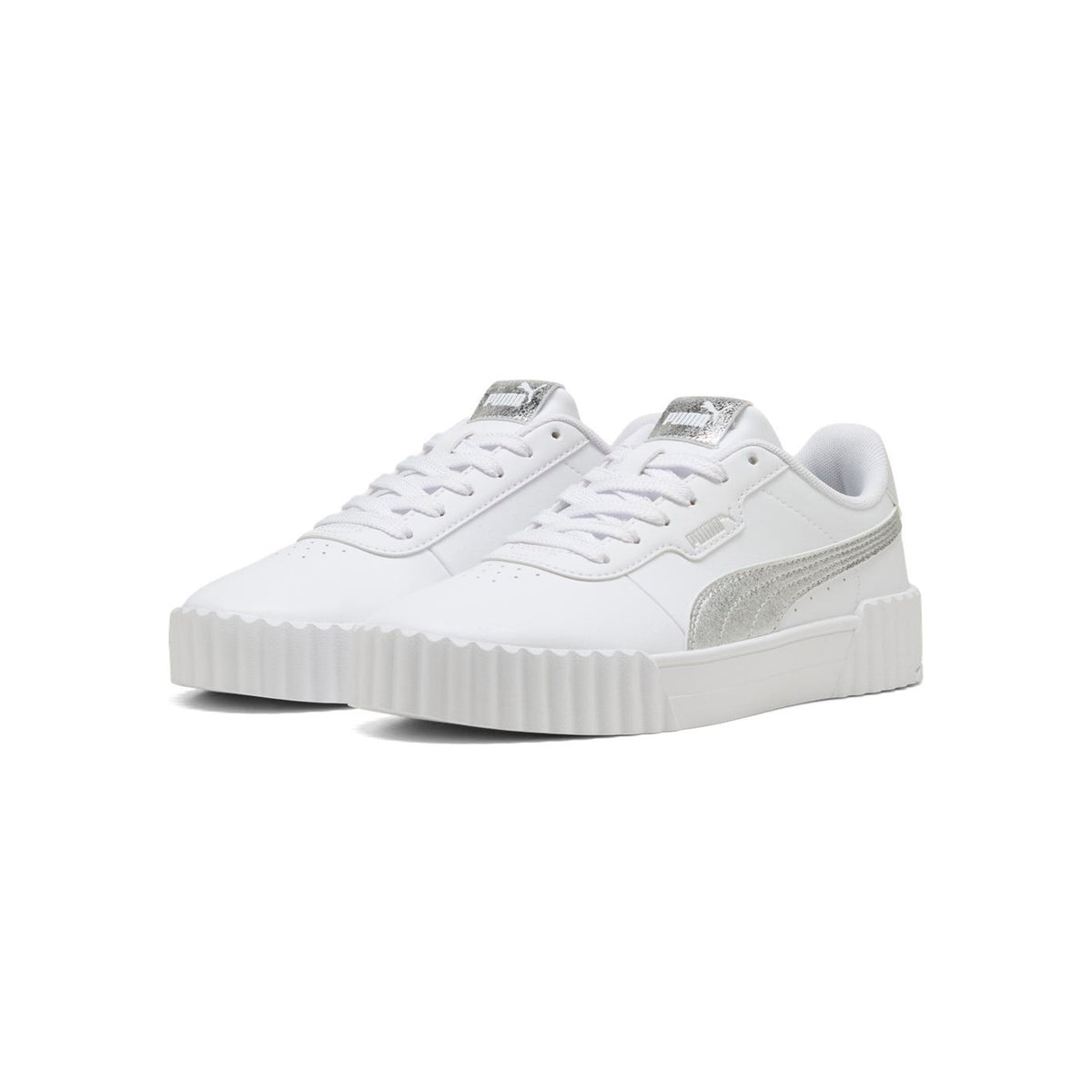 Zapatillas Puma Mujer Carina 3 Metallic Blanco