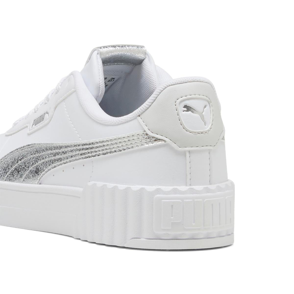 Zapatillas Puma Mujer Carina 3 Metallic Blanco