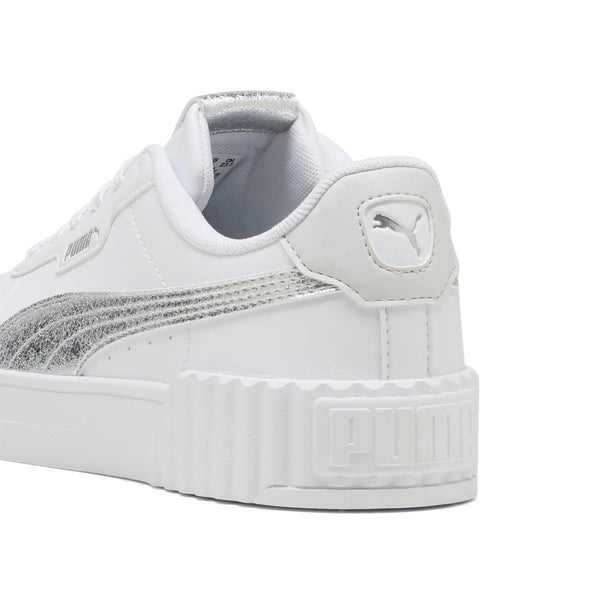 Zapatillas Puma Mujer Carina 3 Metallic Blanco