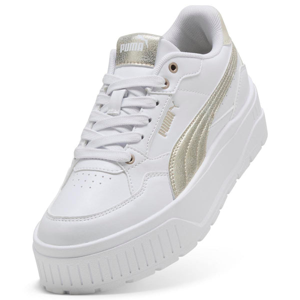 Zapatillas Puma Mujer Karmen II Idol Metallic Blanco