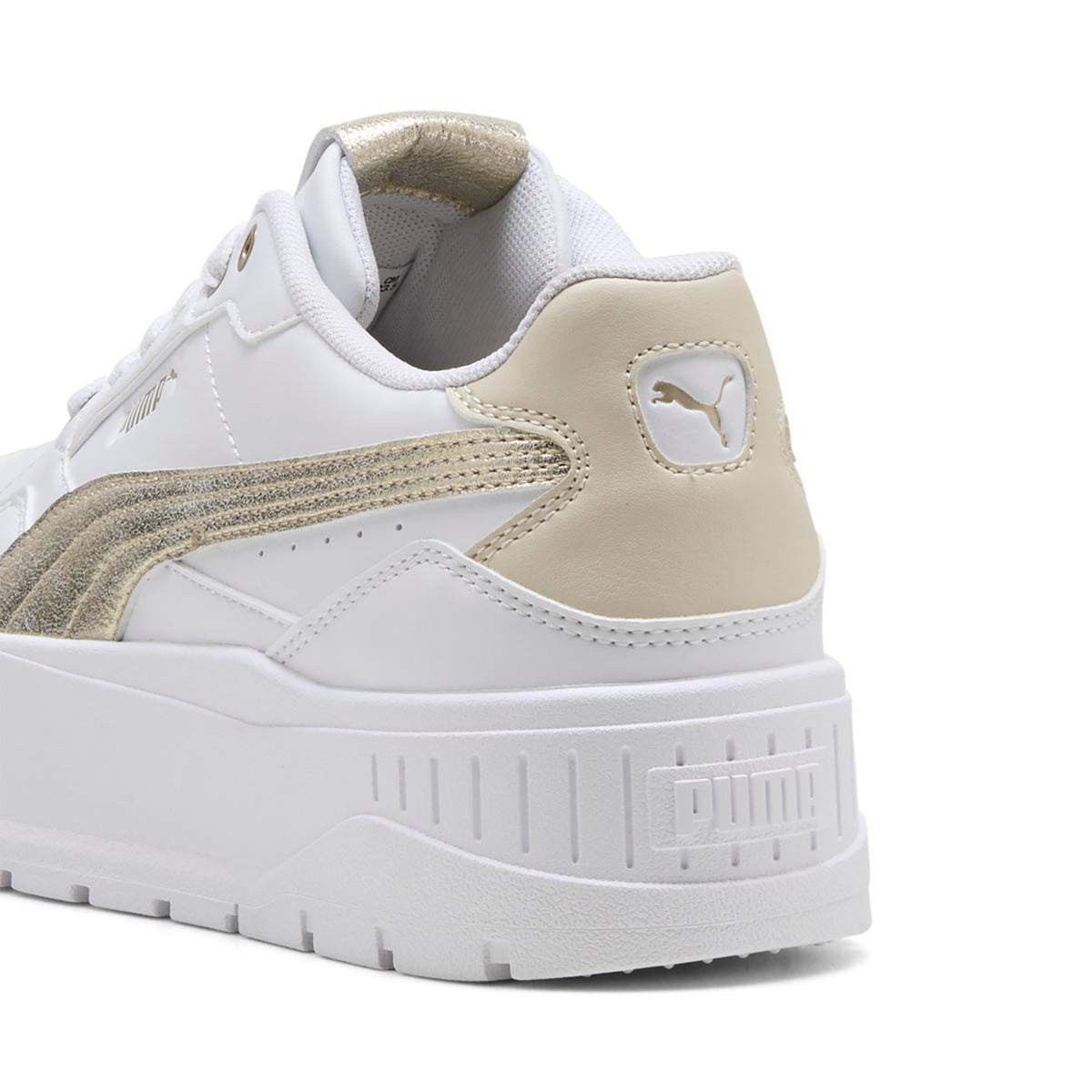 Zapatillas Puma Mujer Karmen II Idol Metallic Blanco
