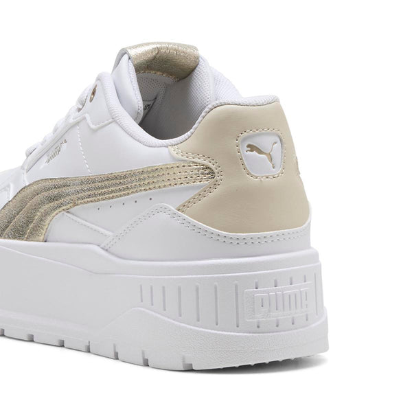 Zapatillas Puma Mujer Karmen II Idol Metallic Blanco