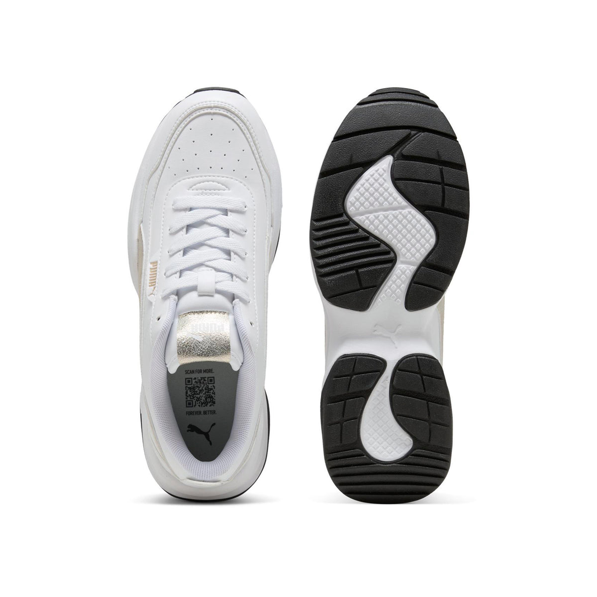 Zapatillas Puma Mujer Cilia Mode Metallic Blanco