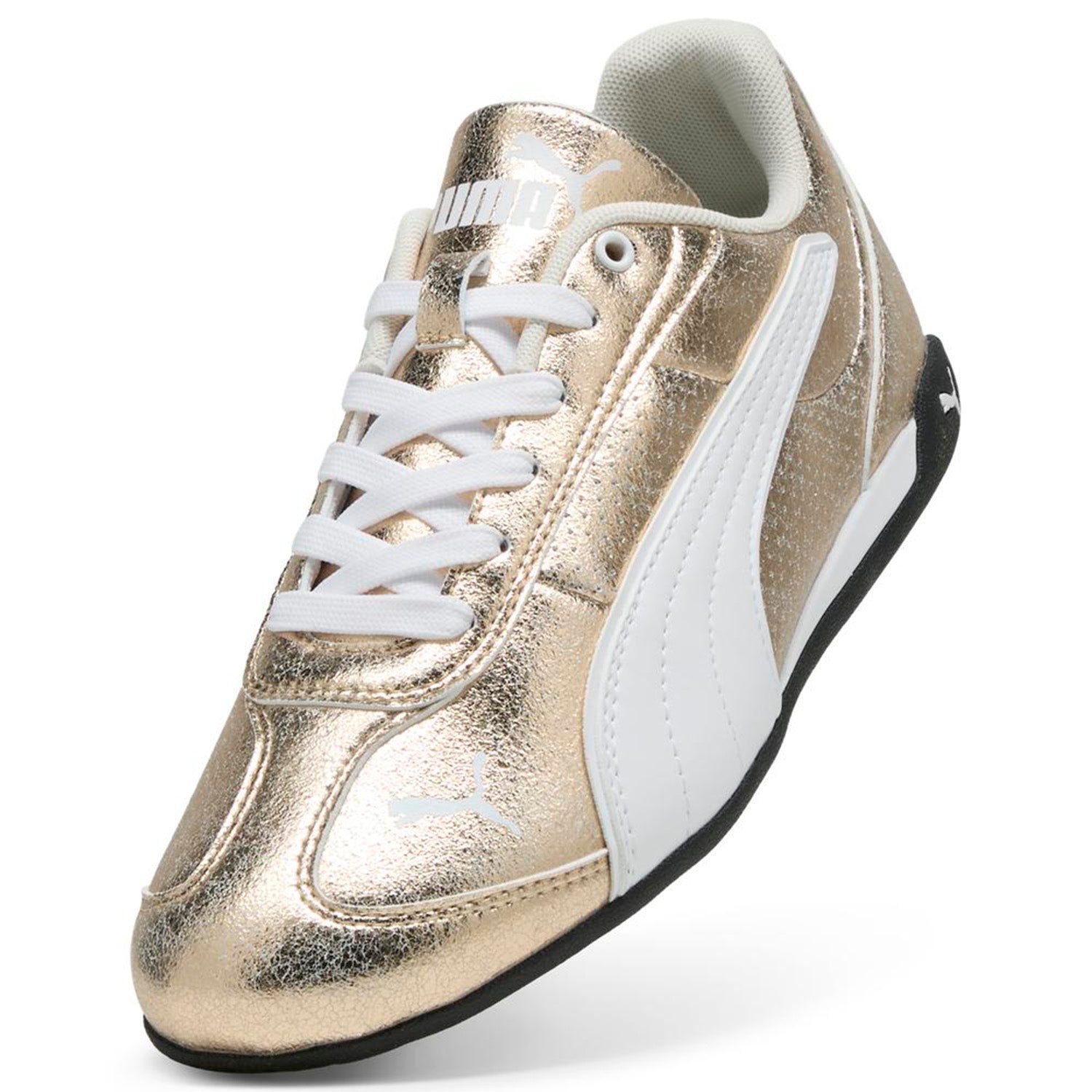 Zapatillas Puma Mujer Replicatch Metallic Whisper Dorado