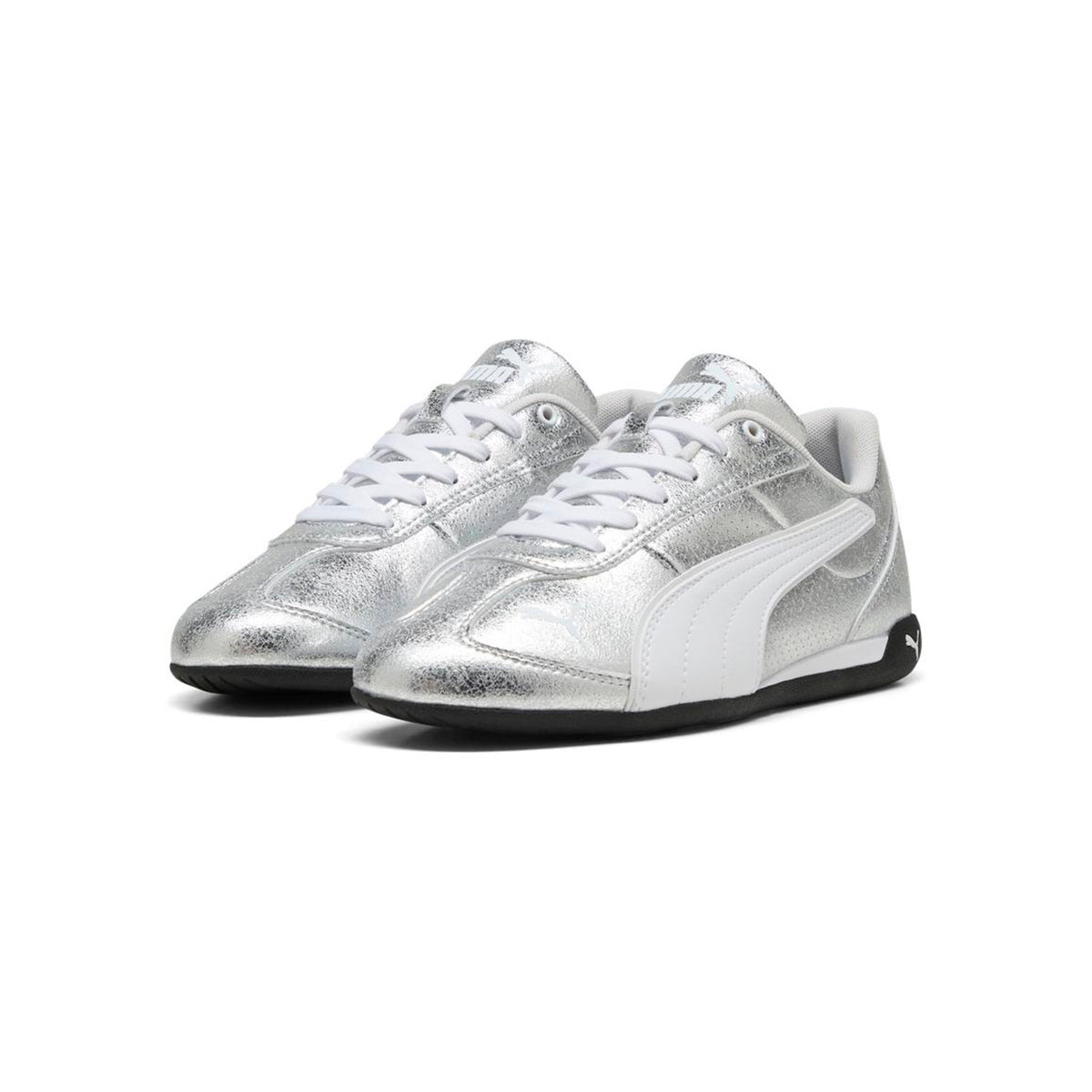 Zapatillas Puma Mujer Replicatch Metallic Whisper Plateado