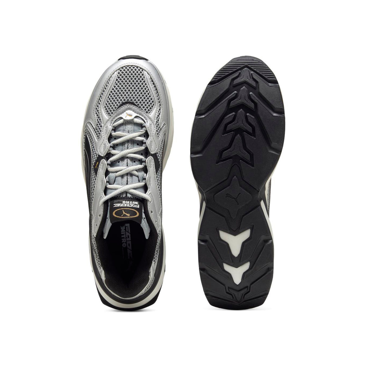 Zapatillas Puma Mujer Fade Nitro Plateado