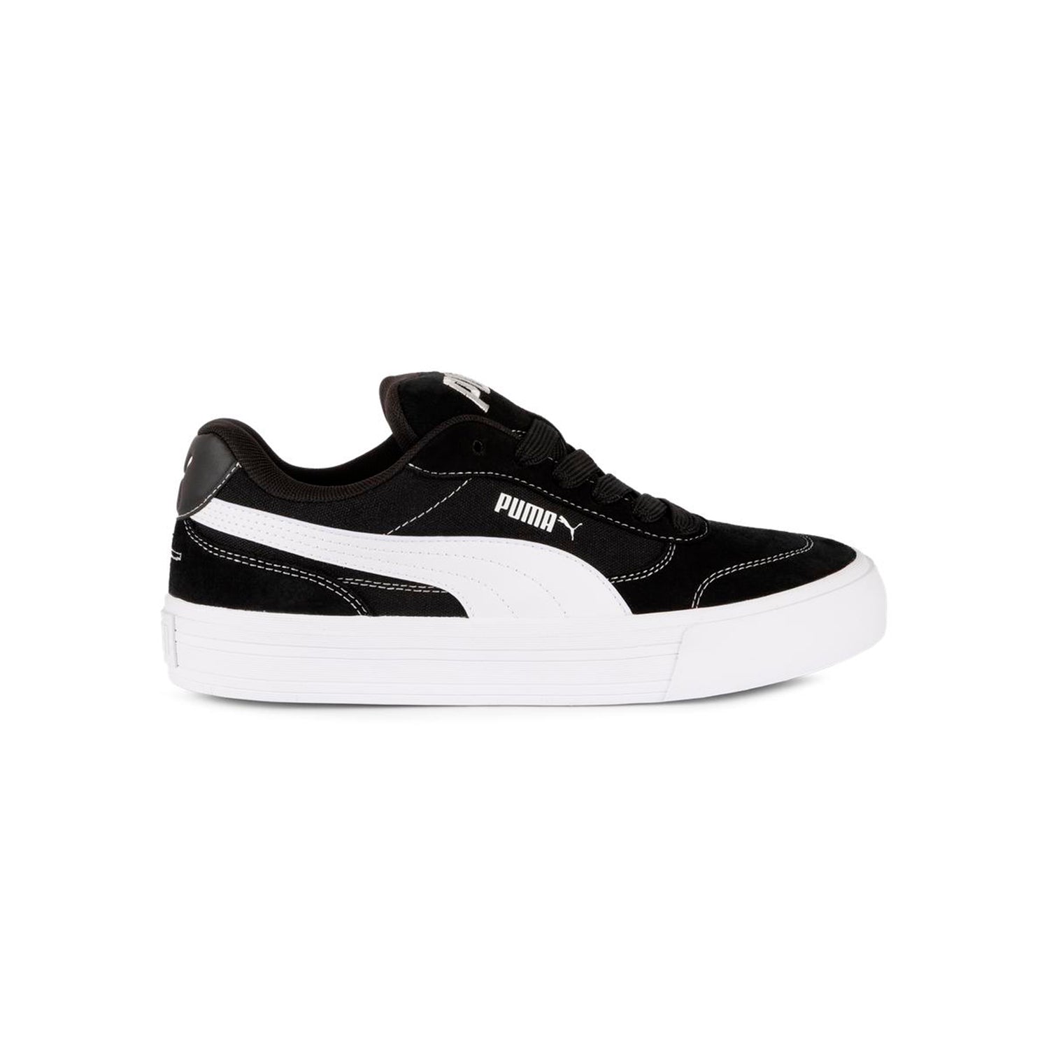 Zapatillas Puma Mujer Court Classic Park Negro