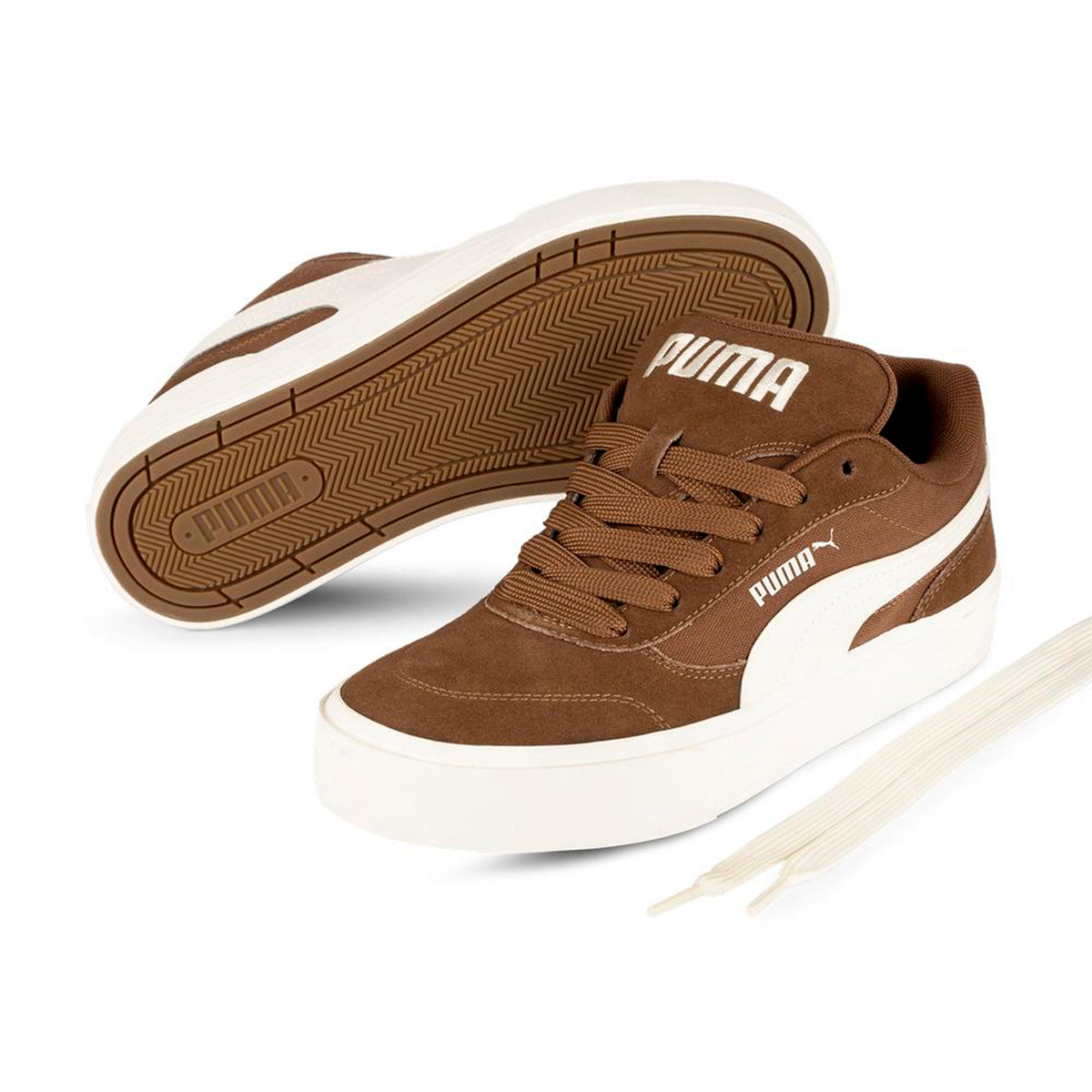 Zapatillas Puma Hombre Court Classic Park Marron