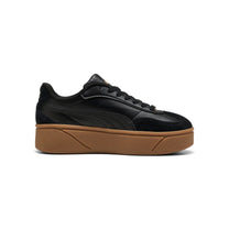 Zapatillas Puma Mujer Club II Era Platform Lux Negro