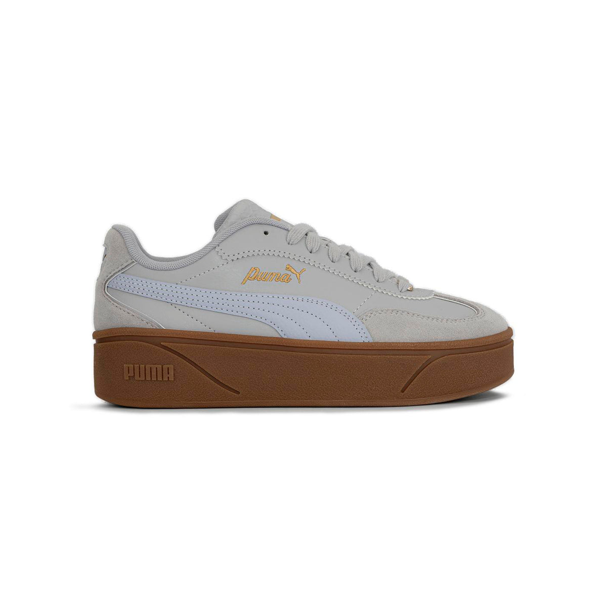 Zapatillas Puma Mujer Club II Era Platform Lux Gris