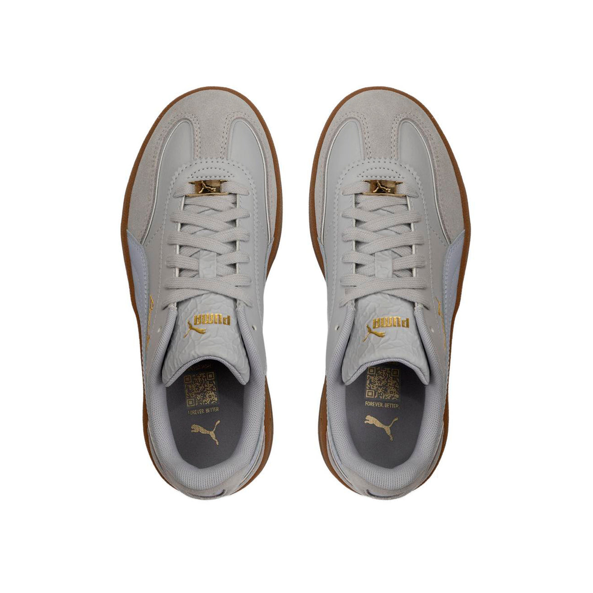 Zapatillas Puma Mujer Club II Era Platform Lux Gris