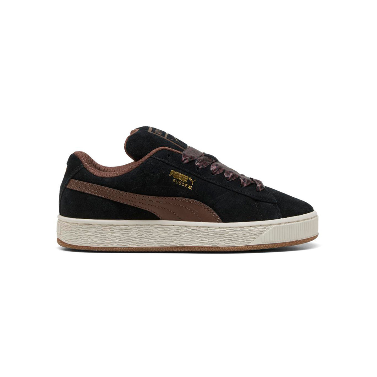 Zapatillas Puma Mujer Suede XL Wild Negro