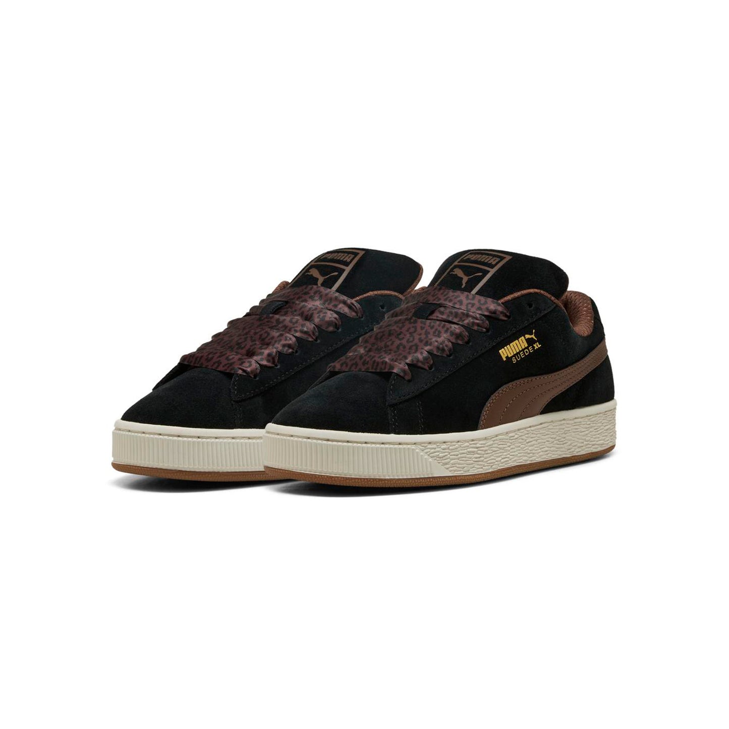 Zapatillas Puma Mujer Suede XL Wild Negro