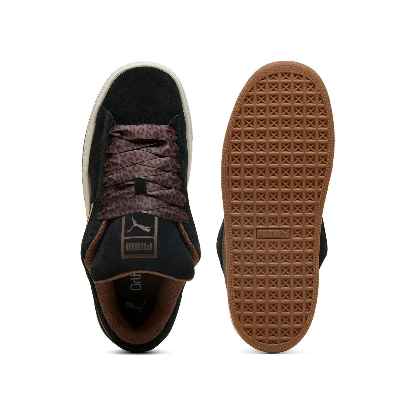Zapatillas Puma Mujer Suede XL Wild Negro