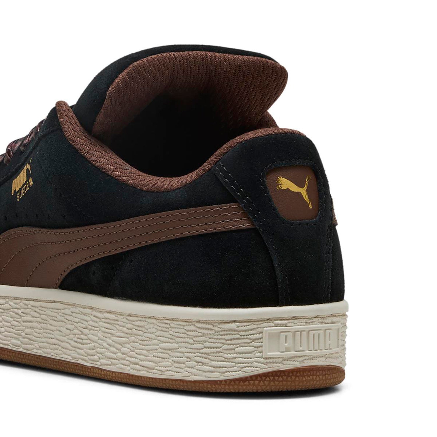 Zapatillas Puma Mujer Suede XL Wild Negro