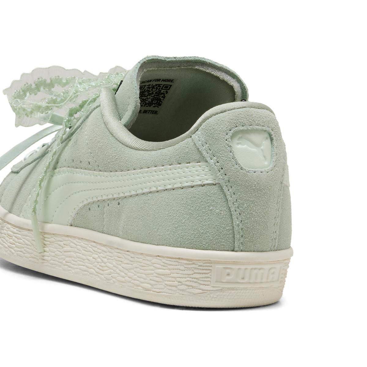 Zapatillas Puma Mujer Suede Bloom Verde