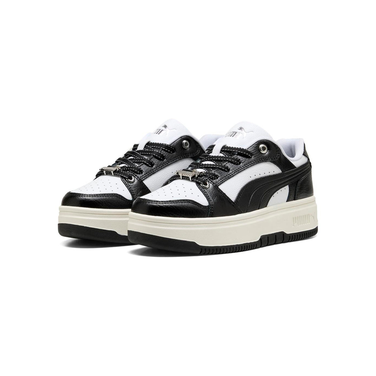 Zapatillas Puma Mujer Rebound Femme Low Luxe Blanco