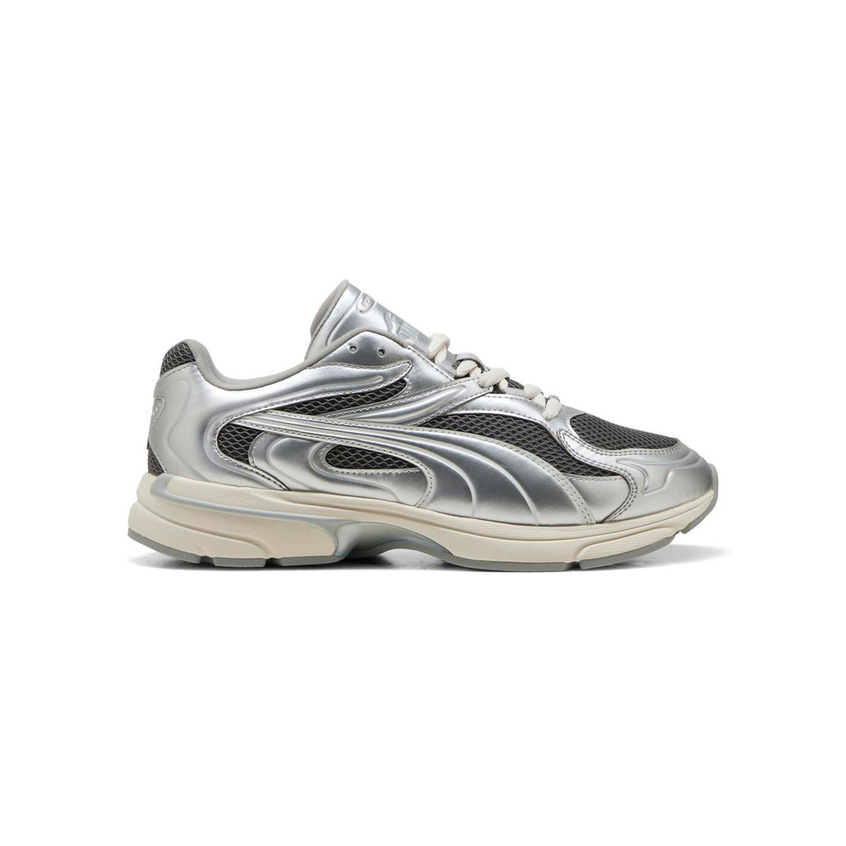 Zapatillas Puma Mujer Extos Plateado