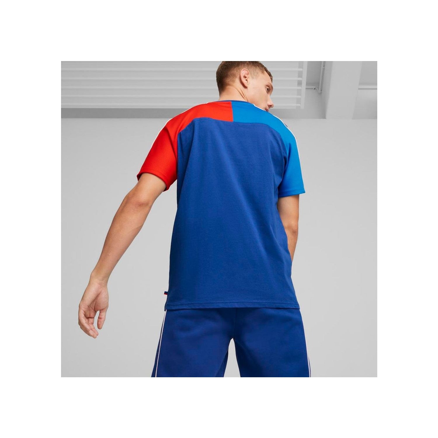 Polos Motorsport Hombre Puma Bmw Mms Mt7+ Tee color Azul Moda Urbana - código 624141 04