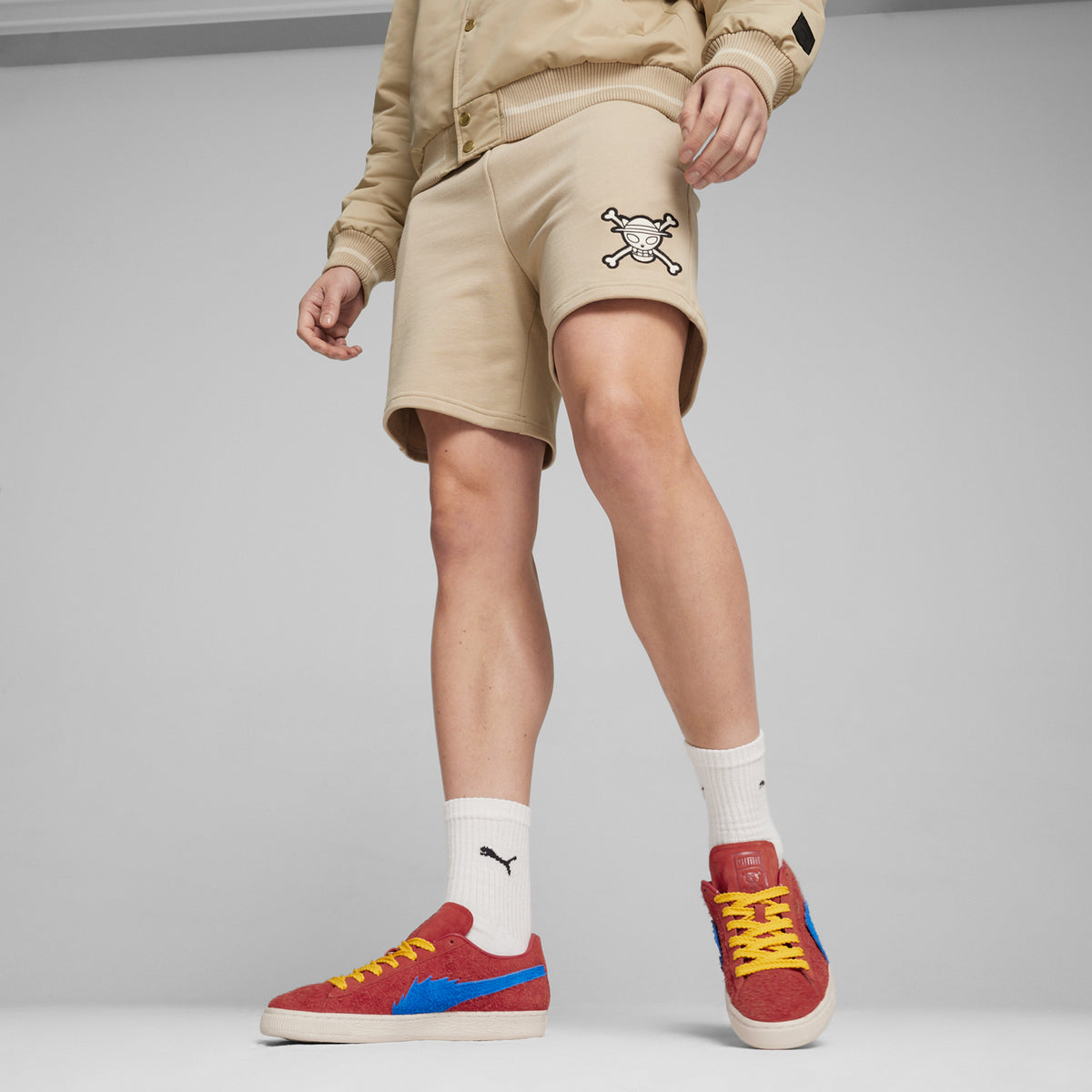 Short Urbano Hombre Puma X One Piece Shorts 7" tr color Beige Para uso diario - código 624669 90
