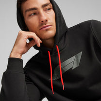 Polera Motorsport Hombre Puma F1 Logo Graphic Hoodie color Negro Para uso diario - código 625693 01