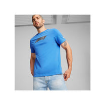 Polos Motorsport Hombre Puma F1 Logo Graphic Tee color Azul Outfit streetwear - código 625695 07