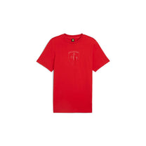Polos Motorsport Hombre Puma Ferrari Race Tonal Big Shield Tee color Rosado - código 627057 02