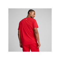 Polos Motorsport Hombre Puma Ferrari Race Tonal Big Shield Tee color Rosado Moda Urbana - código 627057 02