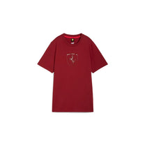 Polos Motorsport Hombre Puma Ferrari Race Tonal Big Shield Tee color Morado - código 627057 05