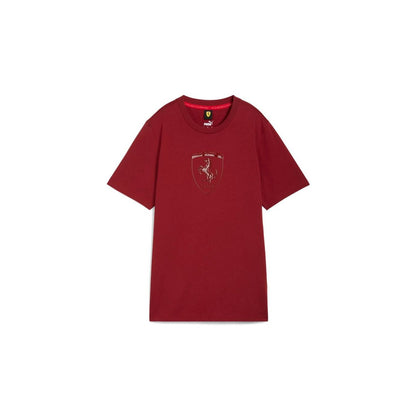 Polos Motorsport Hombre Puma Ferrari Race Tonal Big Shield Tee color Morado - código 627057 05