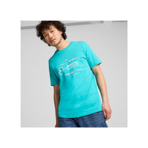 Polos Motorsport Hombre Puma Mapf1 Logo Tee color Celeste Outfit streetwear - código 627343 05