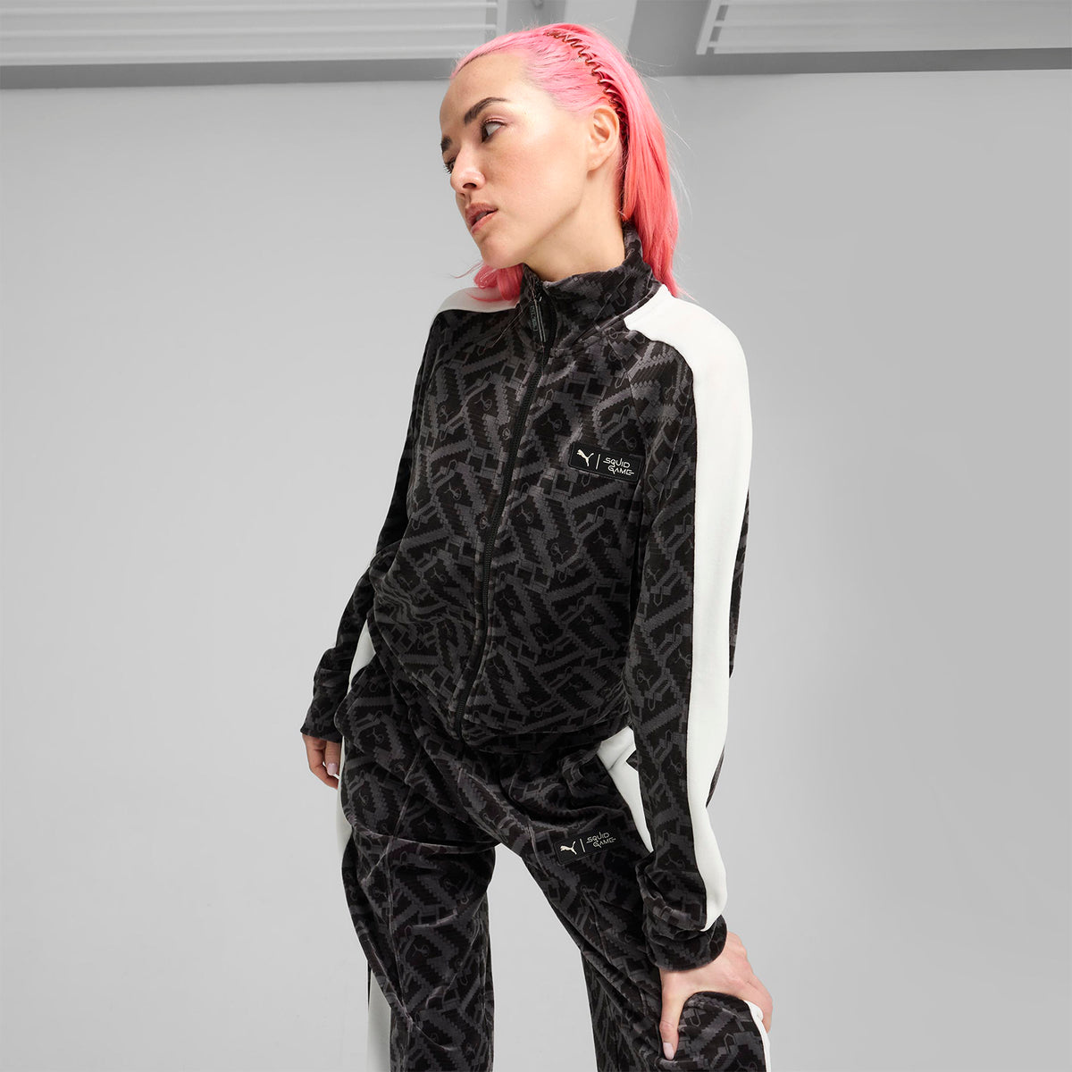 Casaca Urbano Mujer Puma X Squid Game T7 Iconic Track Jacket - Para uso diario
