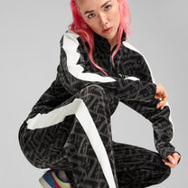 Pantalon Urbano Mujer Puma X Squid Game T7 Iconic Straight Tra color Negro Tendencia - código 627433 01