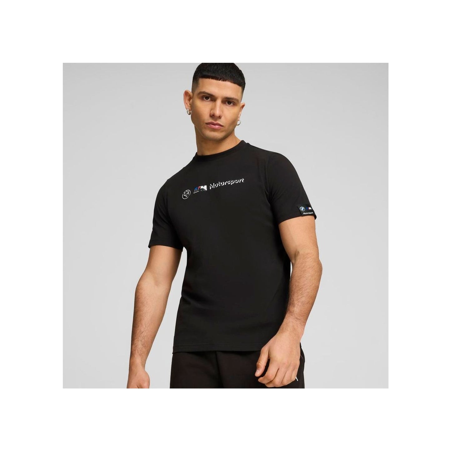 Polos Motorsport Hombre Puma Bmw Mms Logo Tee+ color Negro Outfit streetwear - código 627468 01