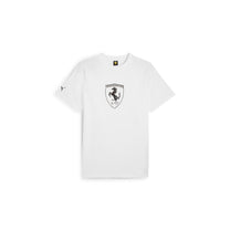 Polos Motorsport Hombre Puma Ferrari Race Tonal Big Shield Tee color Blanco - código 630189 04