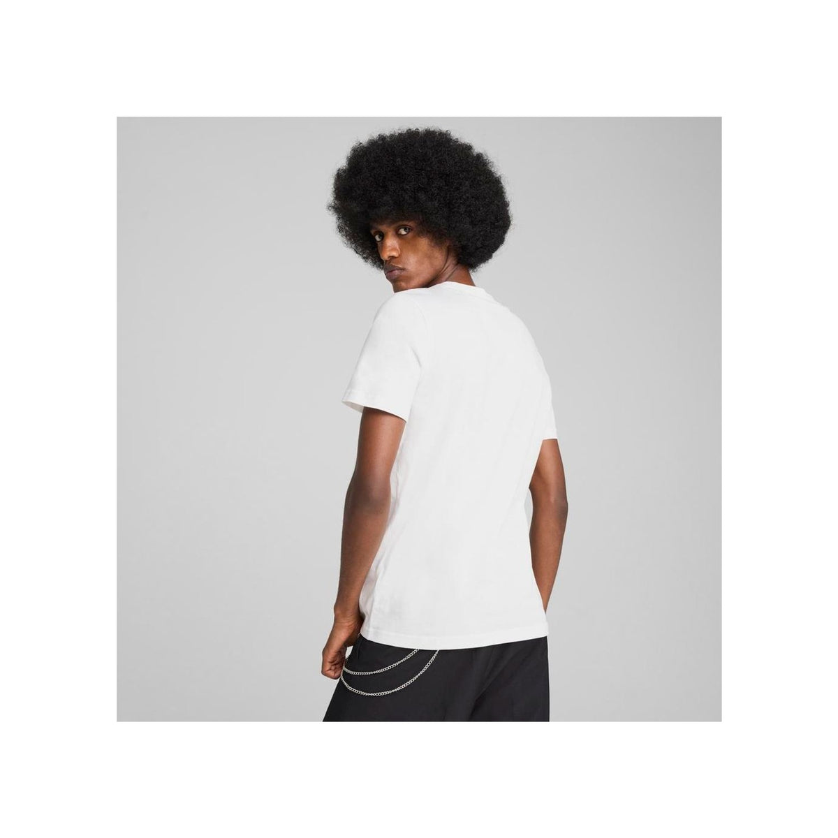Polos Motorsport Hombre Puma Ferrari Race Tonal Big Shield Tee color Blanco Moda Urbana - código 630189 04