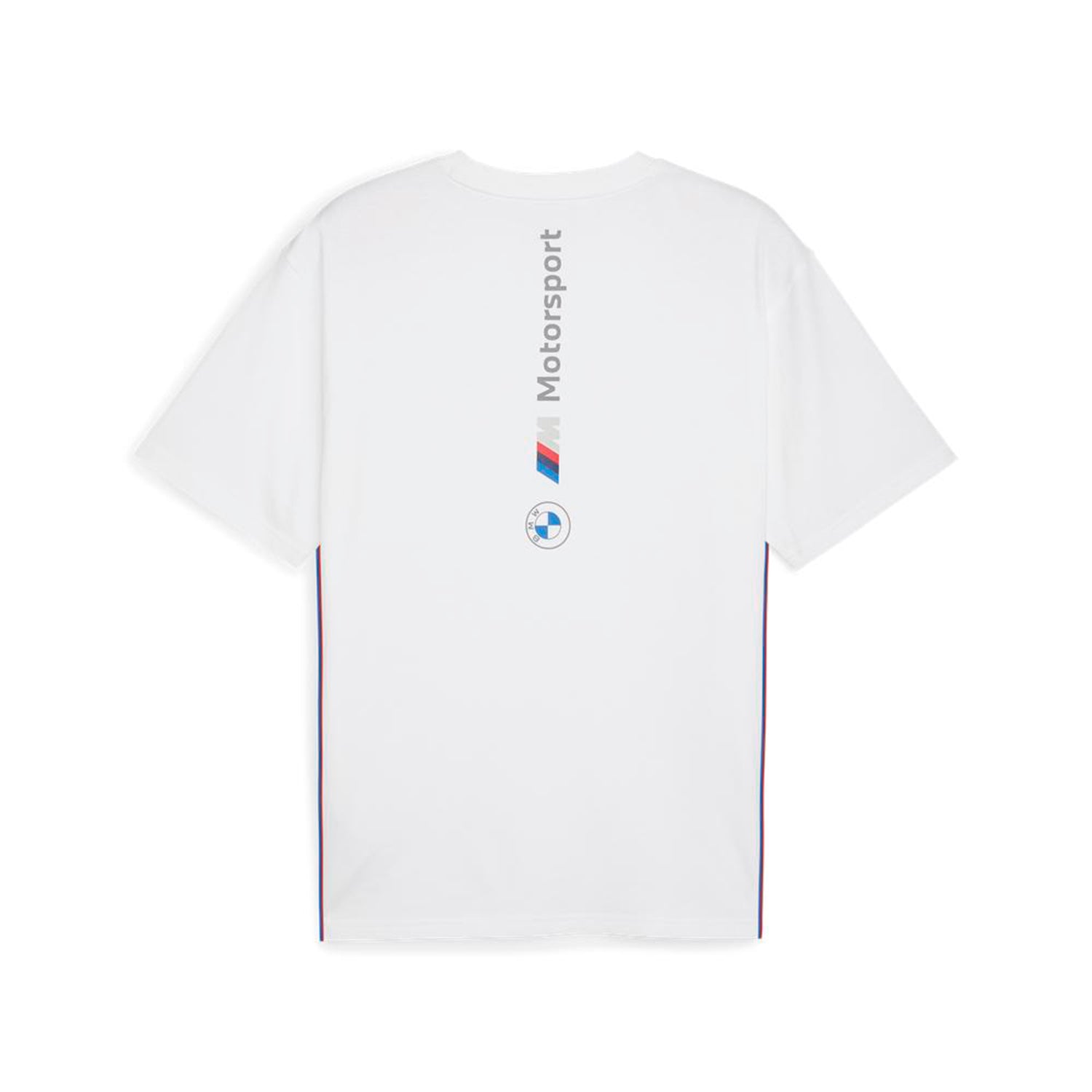 Polo Motorsport Hombre Puma Bmw Mms Ess+ Logo Tee color Blanco Outfit streetwear - código 632516 02
