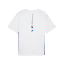 Polo Motorsport Hombre Puma Bmw Mms Ess+ Logo Tee color Blanco Outfit streetwear - código 632516 02