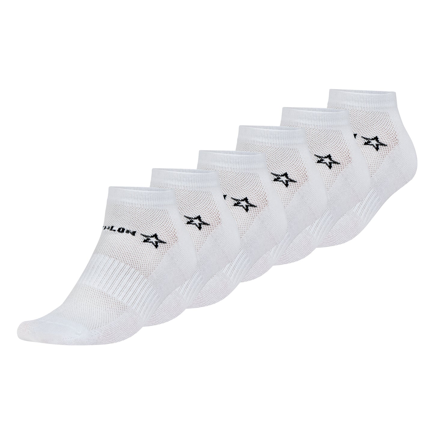 Medias Urbano Hombre Triathlon Pack6 Full Blanco