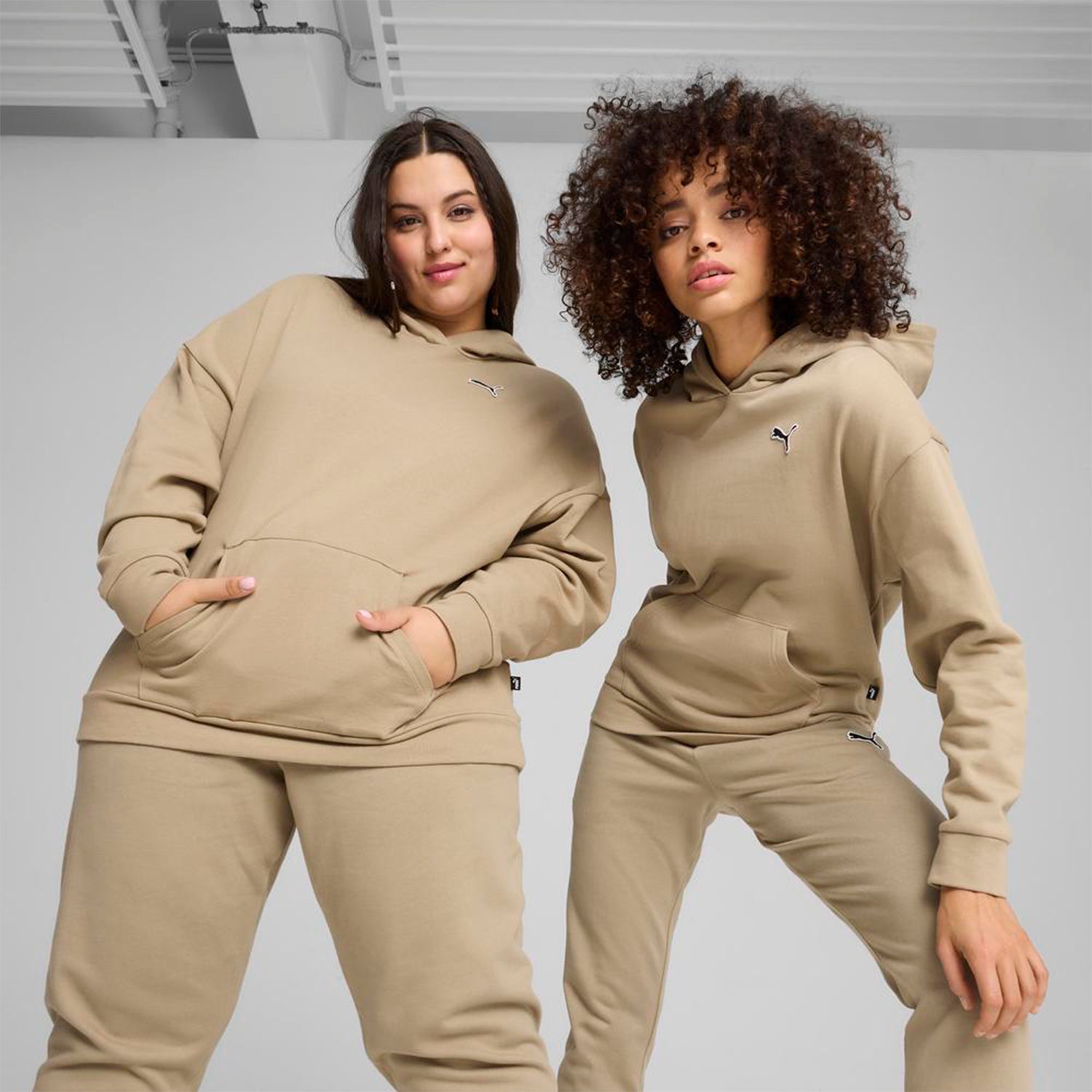 Poleras Urbano Mujer Puma Better Essentials Hoodie fl
