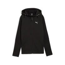 Polera Puma Mujer Evostripe Full-Zip Hoodie Negro
